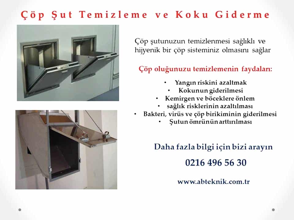 Çöp Şutu Temizleme